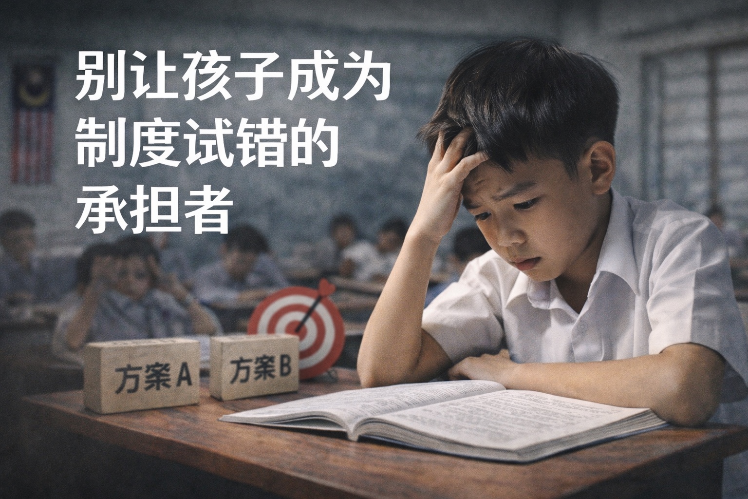〈别让孩子成为制度试错的承担者〉原文照片；隨2026.02.08文章收錄